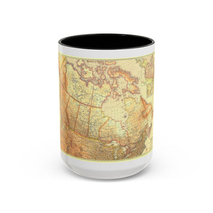 Canada (1936) (Map) Accent Coffee Mug