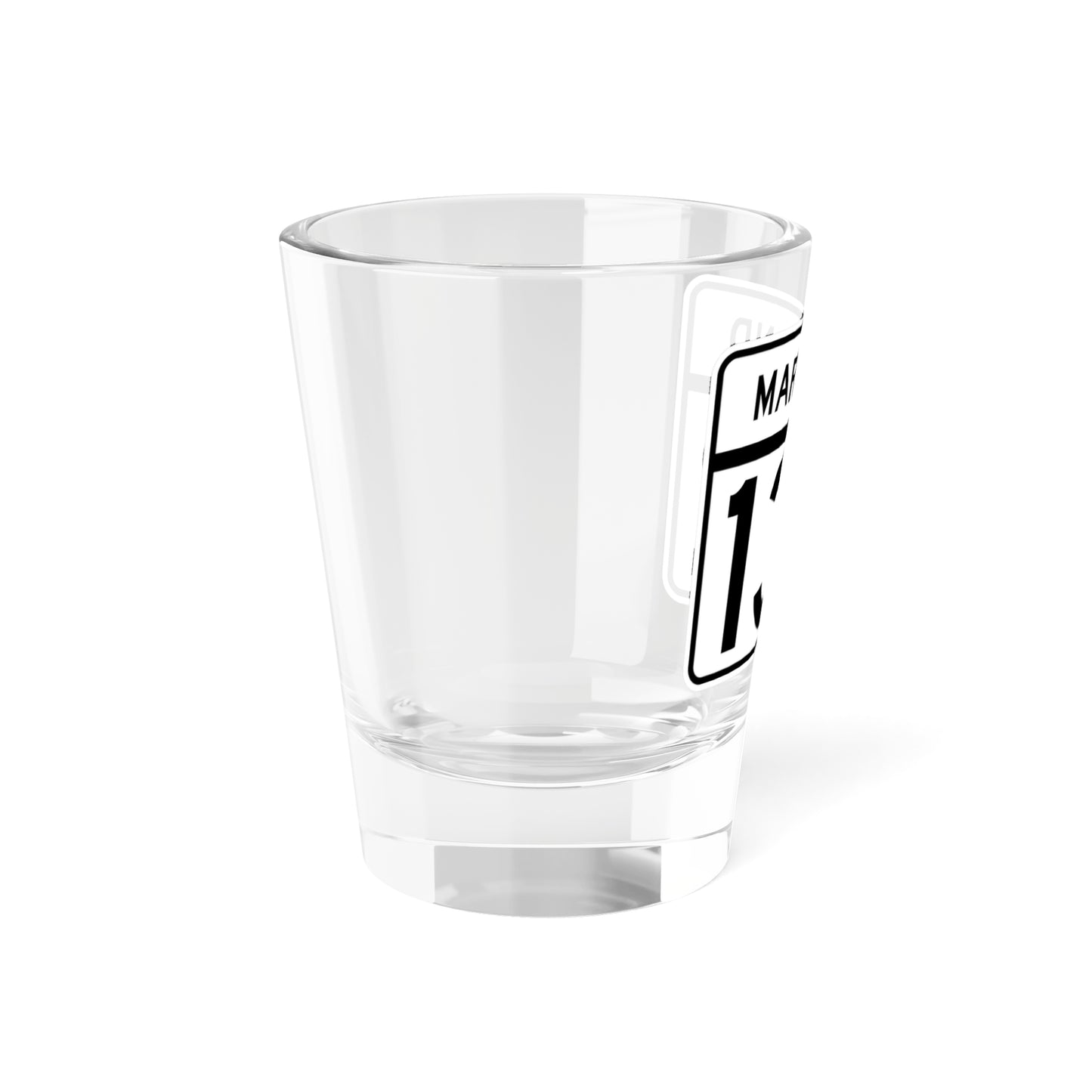 MD Route 132 (Maryland) (Road Sign) Shot Glass 1.5oz