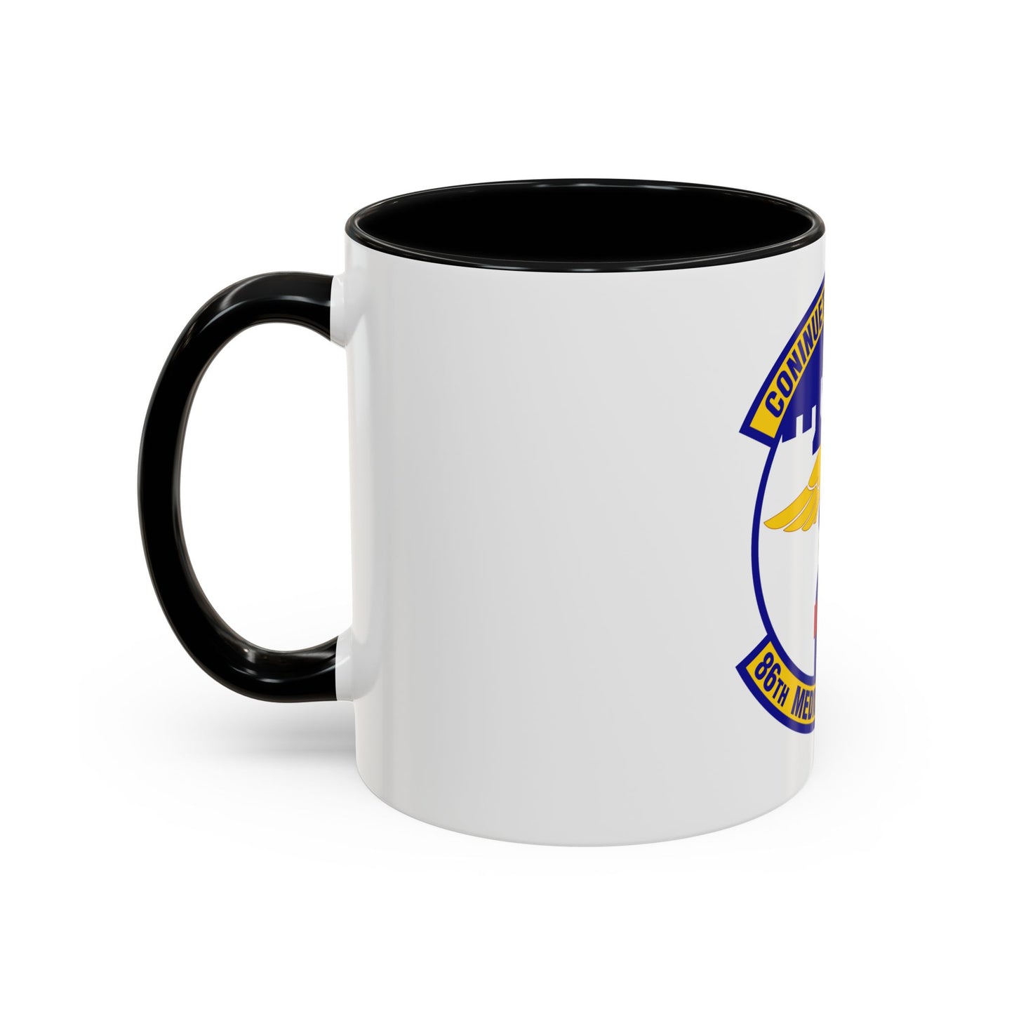 86 Medical Squadron USAFE (U.S. Air Force) Accent Coffee Mug