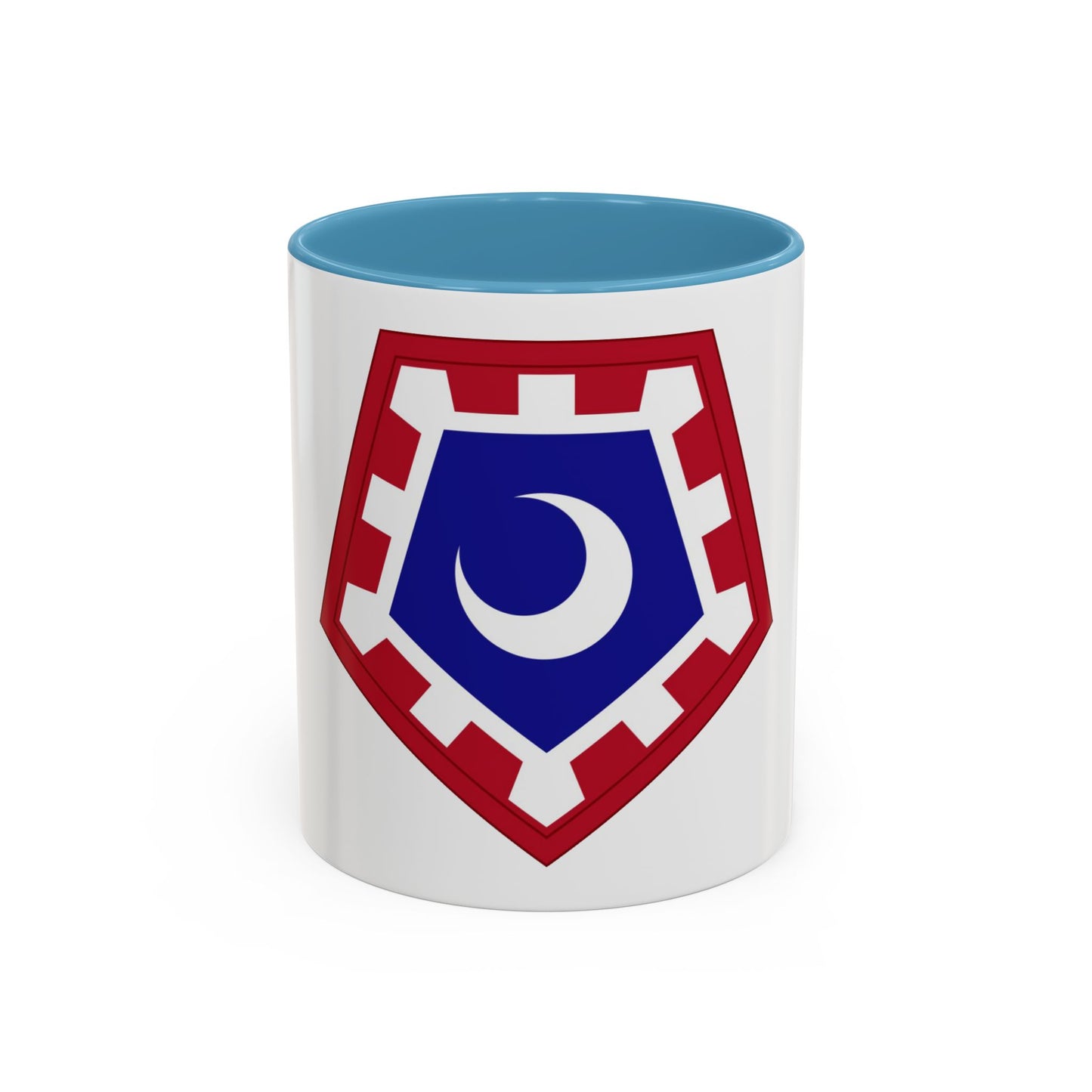 117 Engineer Brigade (U.S. Army) Accent Coffee Mug