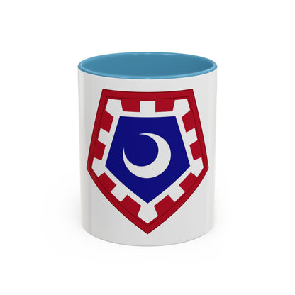 117 Engineer Brigade (U.S. Army) Accent Coffee Mug