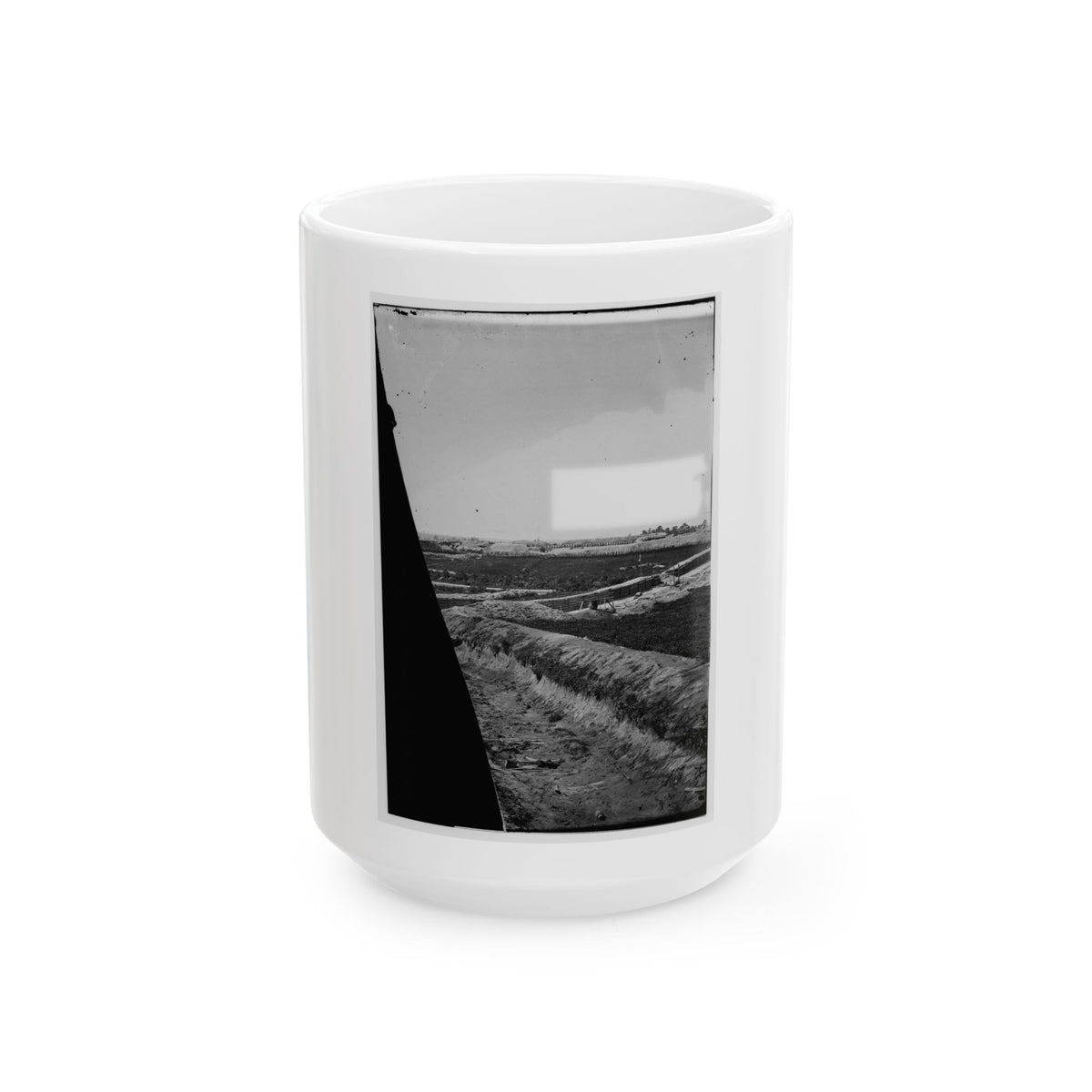 Untitled 004(2) (U.S. Civil War) White Coffee Mug