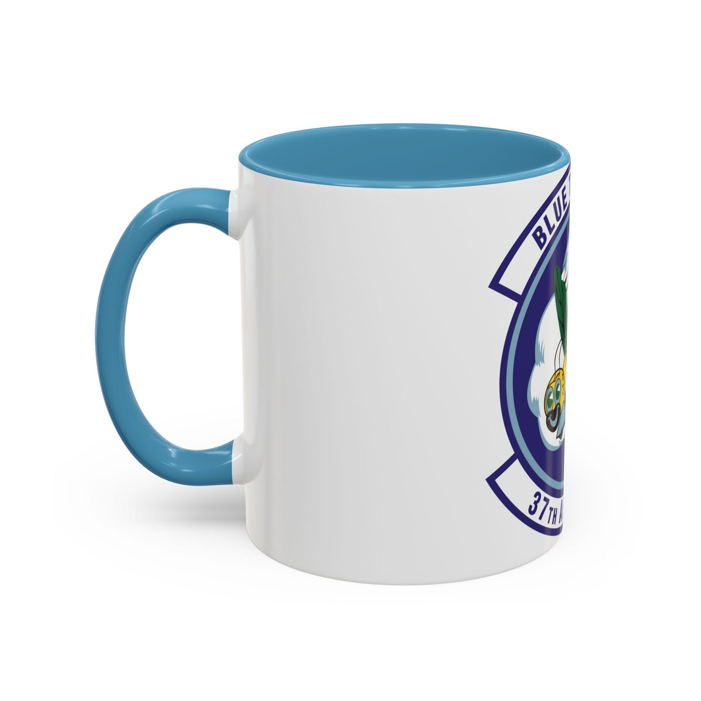 37th Airlift Squadron (U.S. Air Force) Accent Coffee Mug