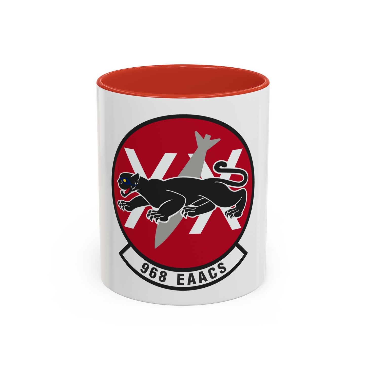 968th Expeditionary Airborne Air Control Squadron (U.S. Air Force) Accent Coffee Mug