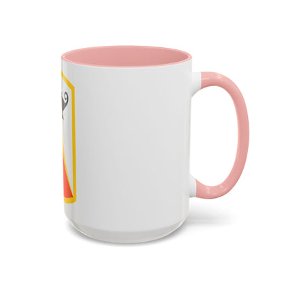 15th Signal Brigade (U.S. Army) Accent Coffee Mug