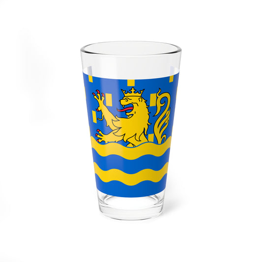 Proposed flag of Doubs (France) Pint Glass 16oz