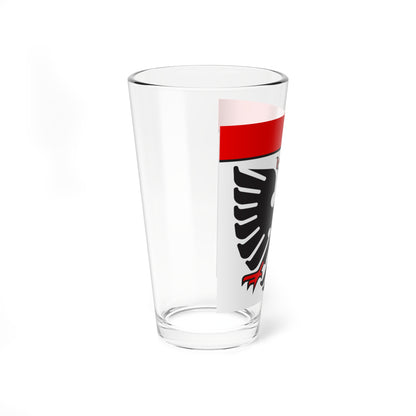 CHE Aarau corporate design Flag (Switzerland) Pint Glass 16oz