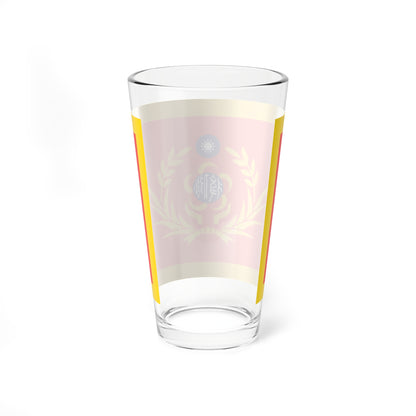 ROC Commanding General of Reserved Military Force Flag (China) Pint Glass 16oz