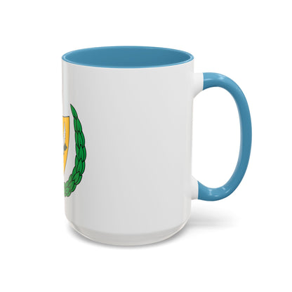 Coat of arms of the Turkish Federated State of Cyprus - Accent Coffee Mug