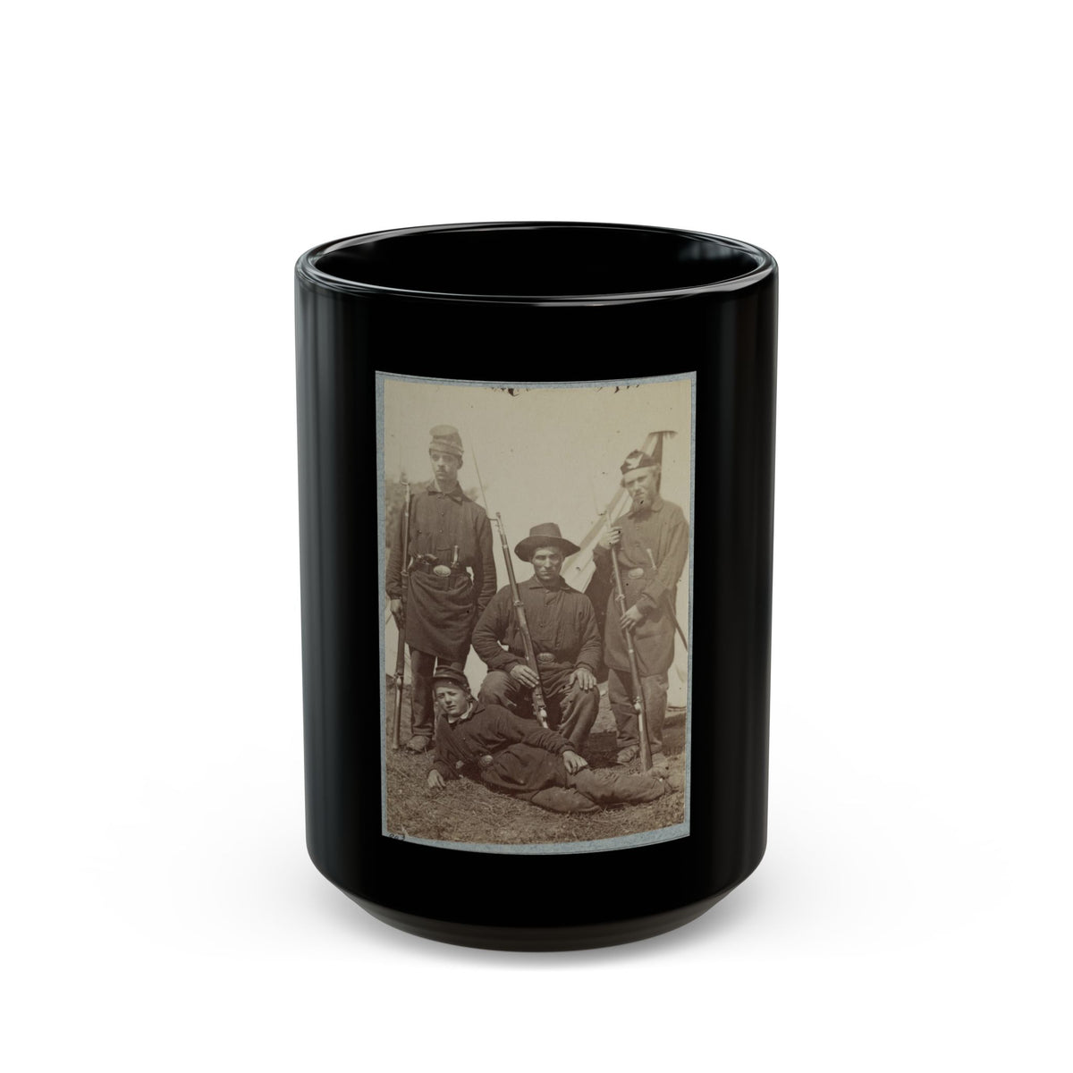 2d Rhode Island Infantry 005 (U.S. Civil War) Black Coffee Mug