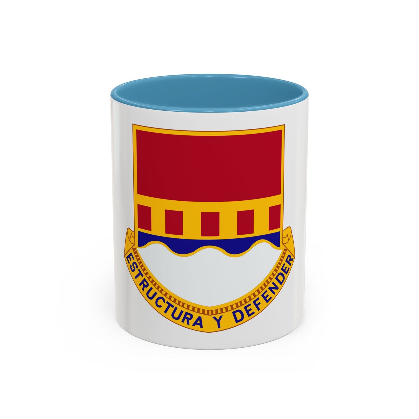 1402 Engineer Battalion (U.S. Army) Accent Coffee Mug
