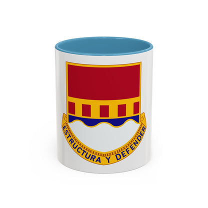 1402 Engineer Battalion (U.S. Army) Accent Coffee Mug