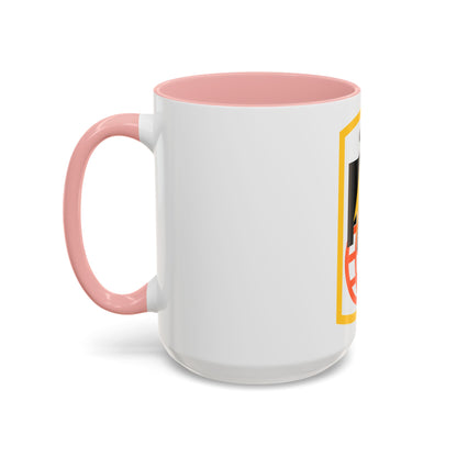 11th Signal Brigade (U.S. Army) Accent Coffee Mug