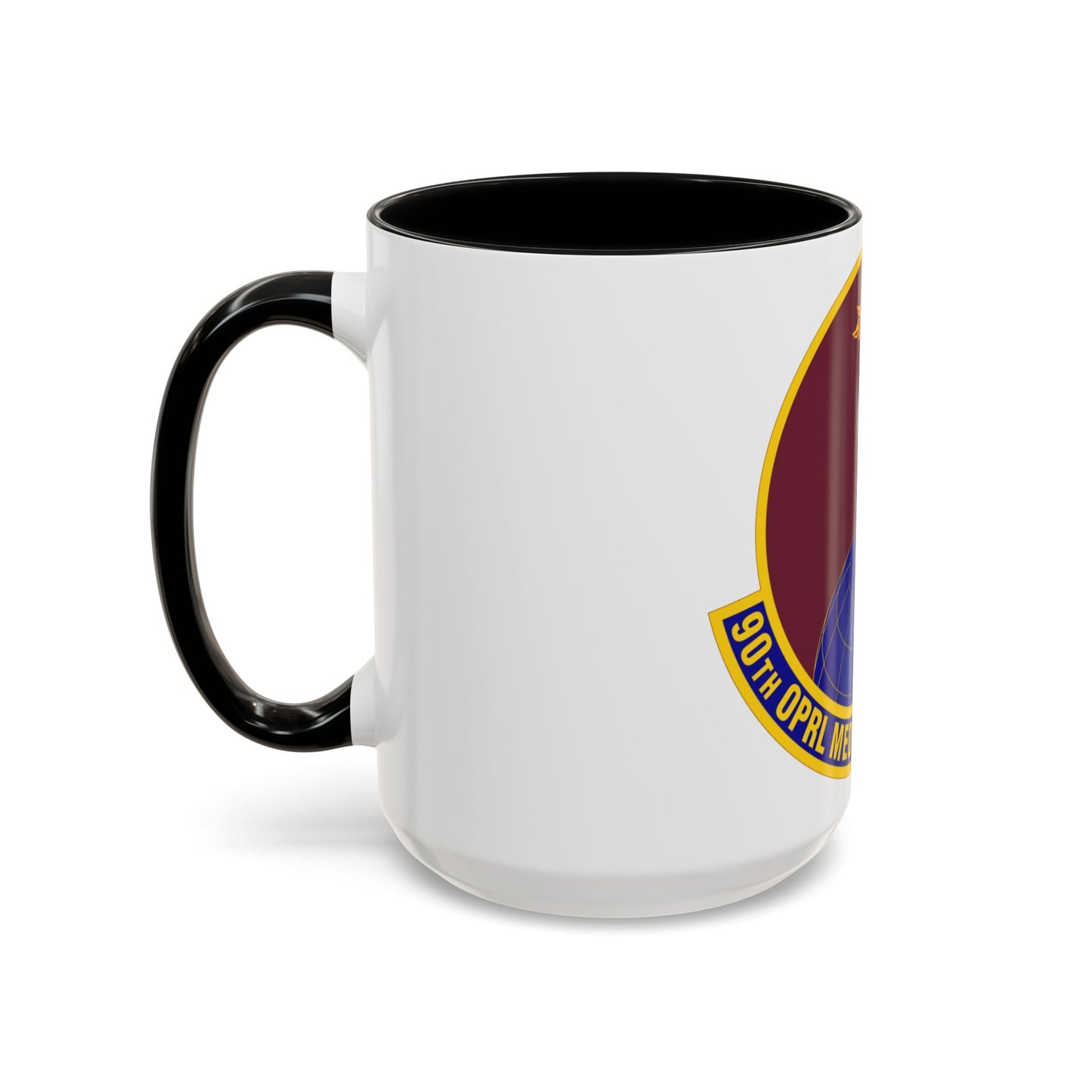 90 Operational Medical Readiness Squadron AFGSC (U.S. Air Force) Accent Coffee Mug