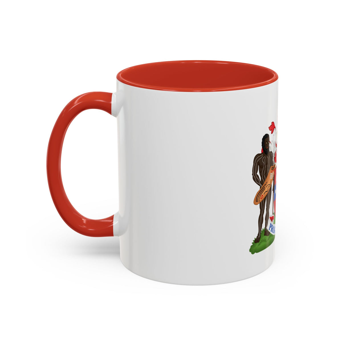 Coat of Arms Darwin Australia - Accent Coffee Mug