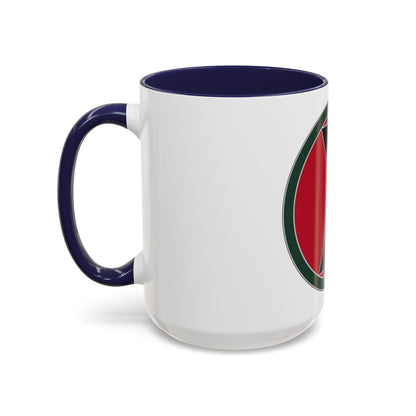 7 Infantry Division (U.S. Army) Accent Coffee Mug
