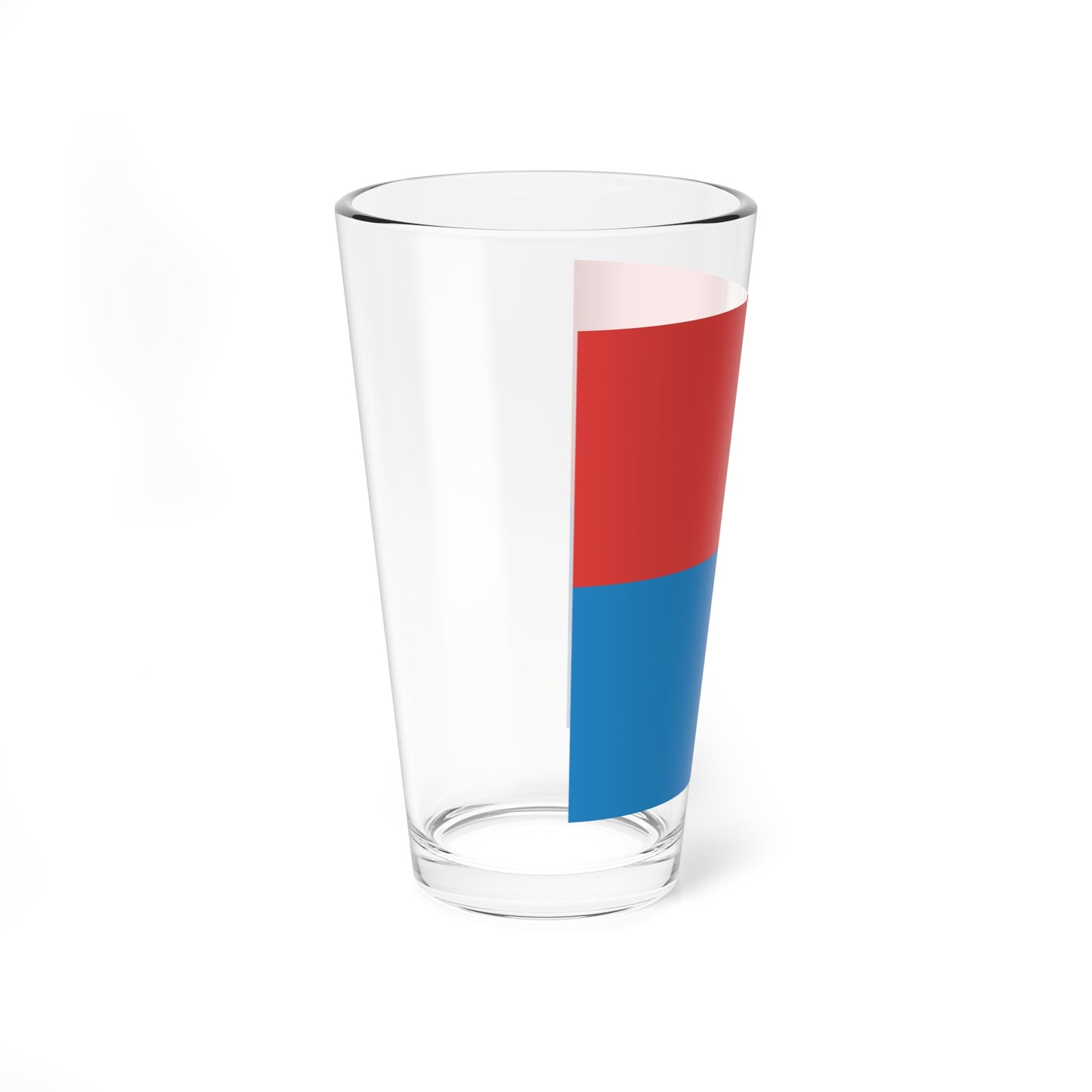 Flag of Canton of Ticino (Switzerland) Pint Glass 16oz