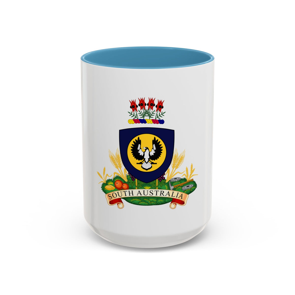 Coat of arms of South Australia - Accent Coffee Mug