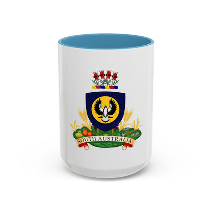 Coat of arms of South Australia - Accent Coffee Mug