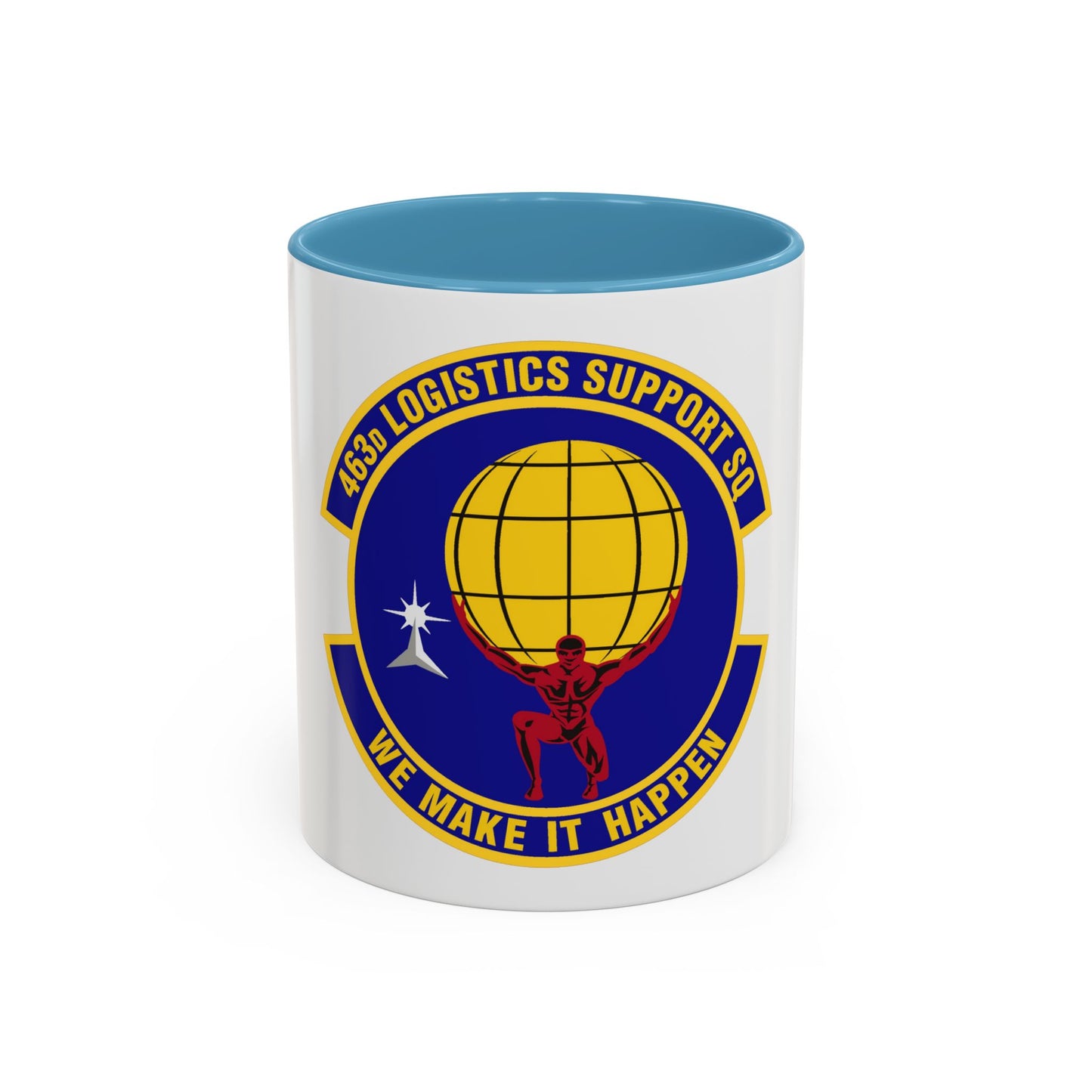 463d Logistics Support Squadron (U.S. Air Force) Accent Coffee Mug