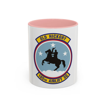 105th Airlift Squadron 2 (U.S. Air Force) Accent Coffee Mug