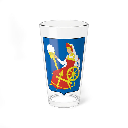 Coat-of-Arms-of-Ivanovo-Ivanovskaya oblast (Russia) (Coat of Arms) Pint Glass 16oz