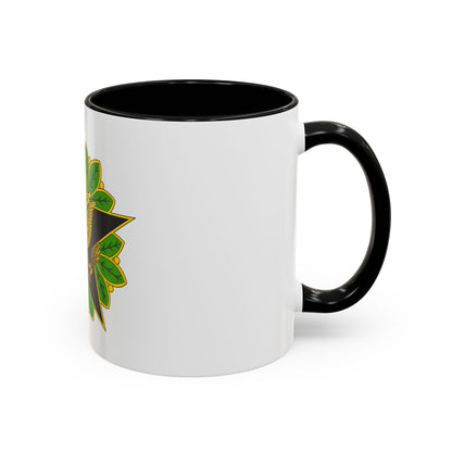 Staff Identification Badge (U.S. Army) Accent Coffee Mug
