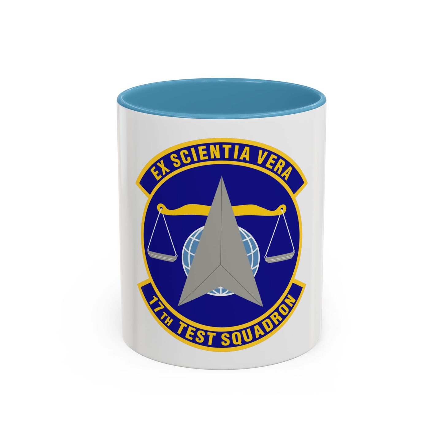 17th Test Squadron (U.S. Air Force) Accent Coffee Mug