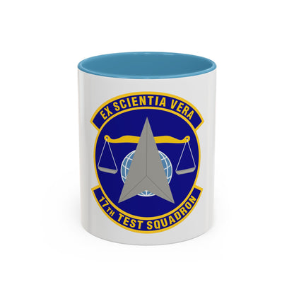 17th Test Squadron (U.S. Air Force) Accent Coffee Mug