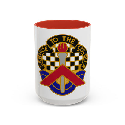 18 Personnel Services Battalion (U.S. Army) Accent Coffee Mug
