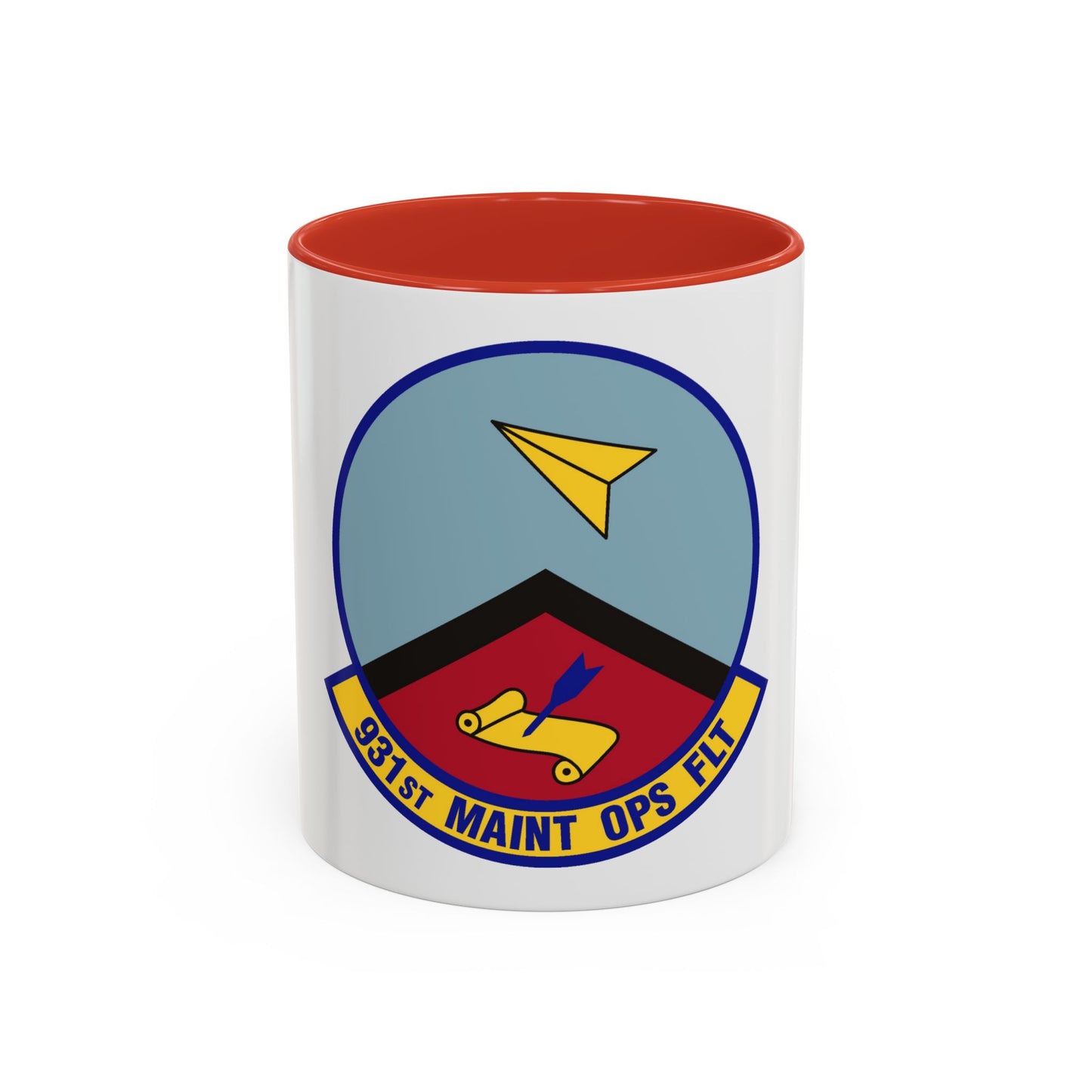 931st Maintenance Operations Flight (U.S. Air Force) Accent Coffee Mug