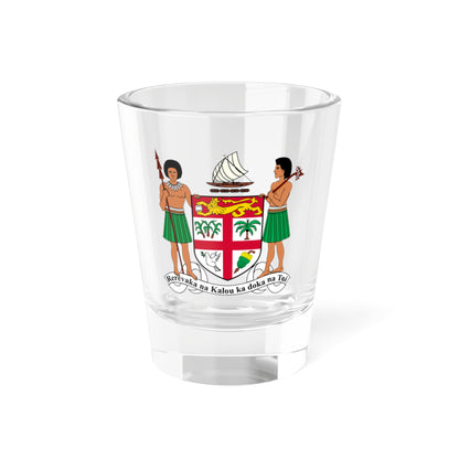 Coat of arms of Fiji - Shot Glass 1.5oz