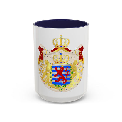Greater coat of arms of the grand-duchy of Luxembourg - Accent Coffee Mug