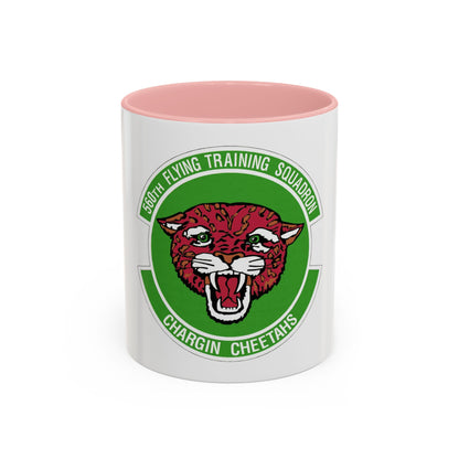 560 Flying Training Squadron AETC (U.S. Air Force) Accent Coffee Mug