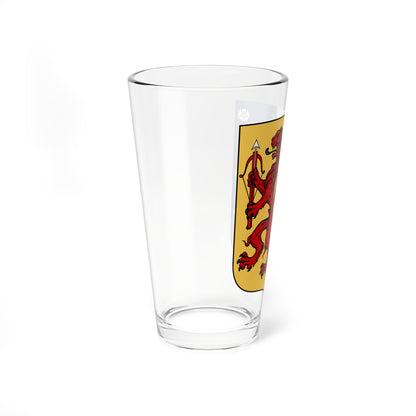 Kalmar läns vapen före 1944 (Sweden) (Coat of Arms) Pint Glass 16oz