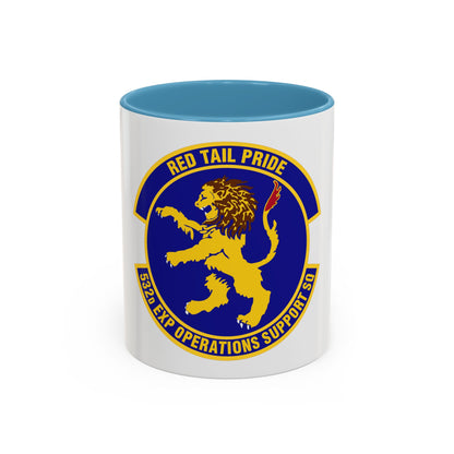 532d Expeditionary Operations Support Squadron (U.S. Air Force) Accent Coffee Mug