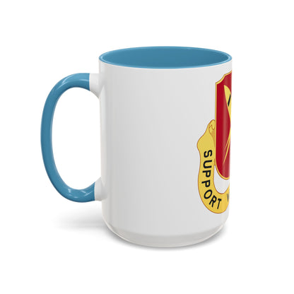 9 Maintenance Battalion (U.S. Army) Accent Coffee Mug