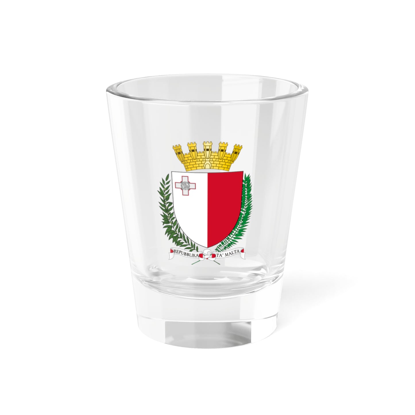 Coat of arms of Malta - Shot Glass 1.5oz