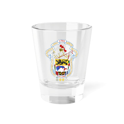 Greater Coat of Arms of Dunkerque (France) (Coat of Arms) Shot Glass 1.5oz