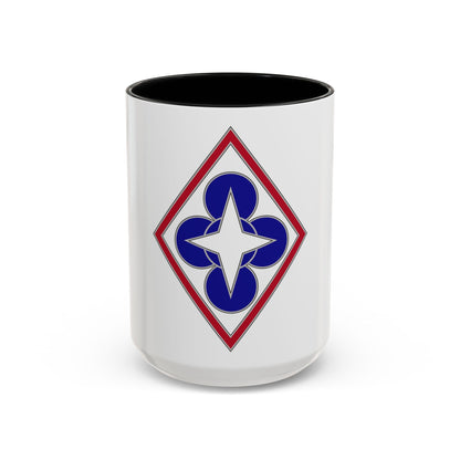 Combined Arms Support Command and Fort Lee (U.S. Army) Accent Coffee Mug