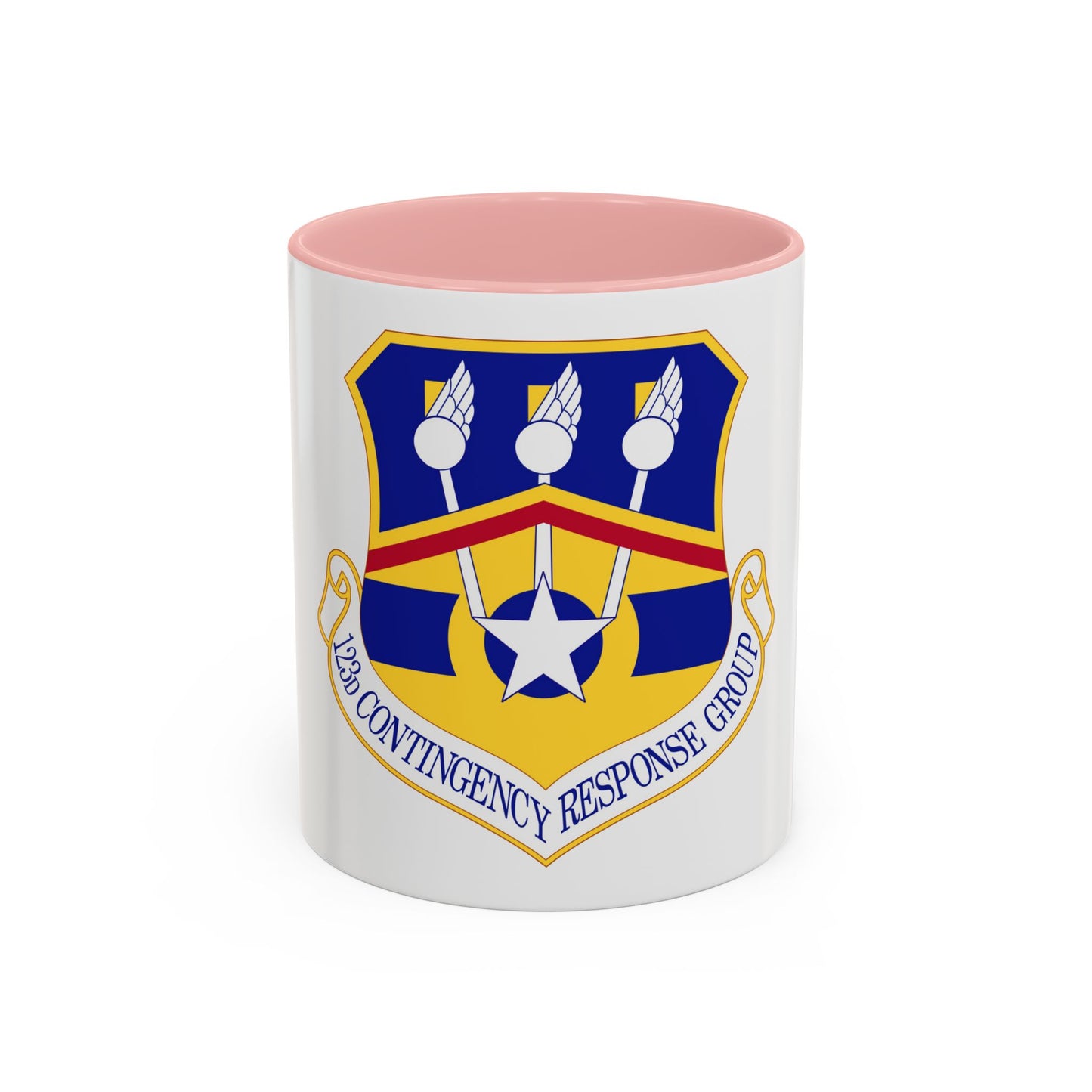 123d Contingency Response Group (U.S. Air Force) Accent Coffee Mug