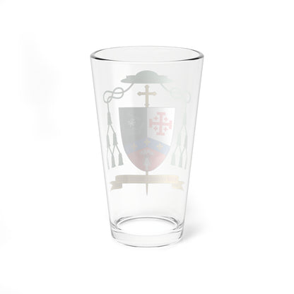 Escudo de Ginés Ramón García Beltrán (Spain) (Coat of Arms) Pint Glass 16oz