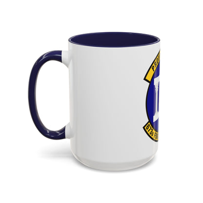 673d Force Support Squadron (U.S. Air Force) Accent Coffee Mug