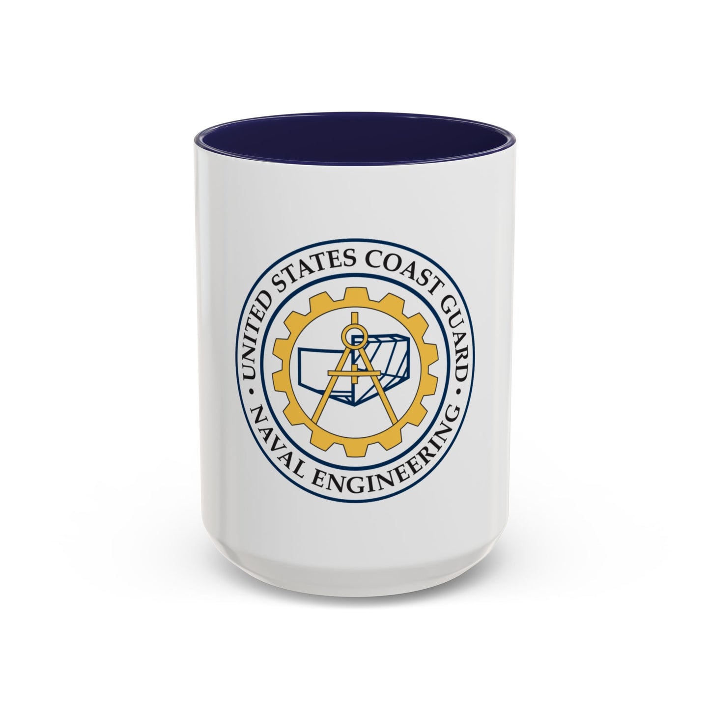 USCG Naval Engineering (U.S. Coast Guard) Accent Coffee Mug