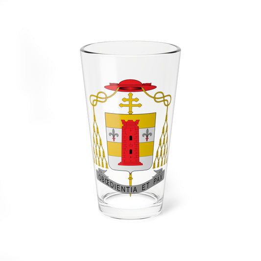 Escudo de Carlos María Javier de la Torre (Spain) (Coat of Arms) Pint Glass 16oz