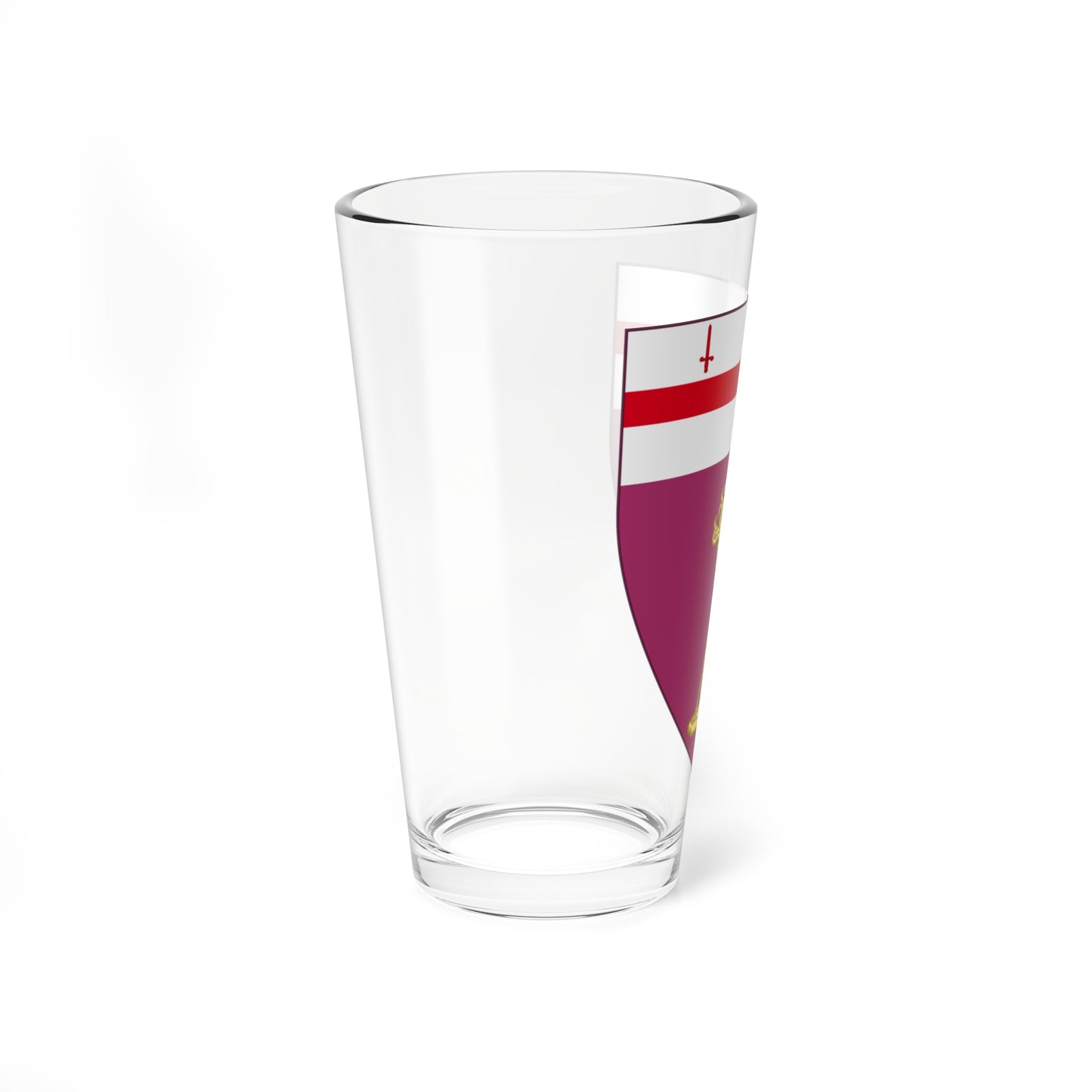 Shield of City University of London (United Kingdom) (Coat of Arms) Pint Glass 16oz
