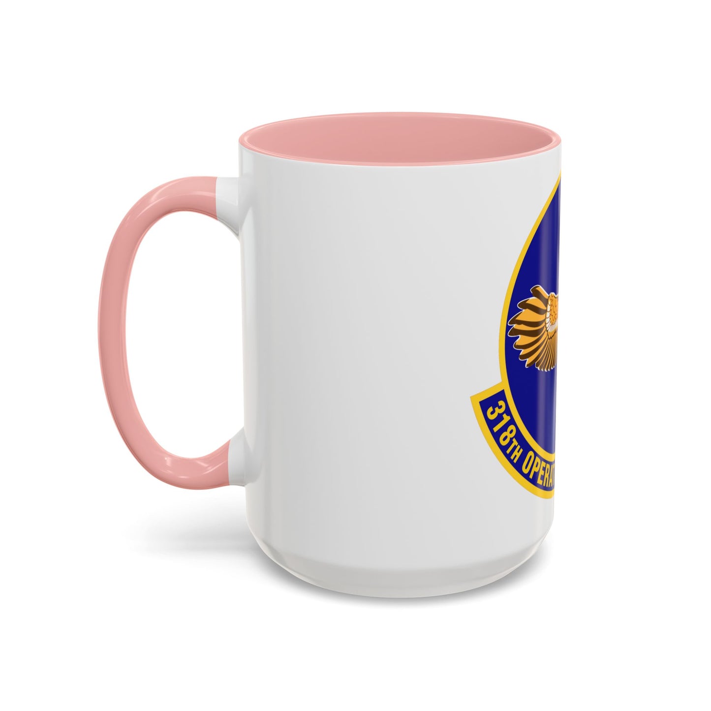 318th Operations Support Squadron (U.S. Air Force) Accent Coffee Mug