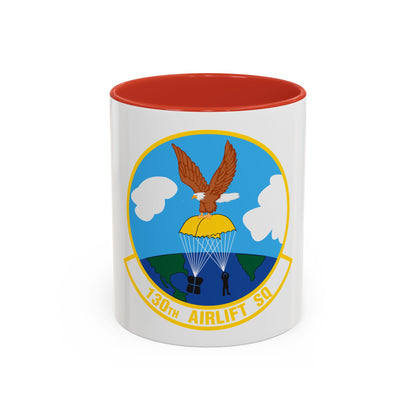 130 Airlift Squadron (U.S. Air Force) Accent Coffee Mug