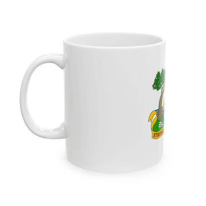 Coat of arms of Anguilla 1967-1980 - White Coffee Mug