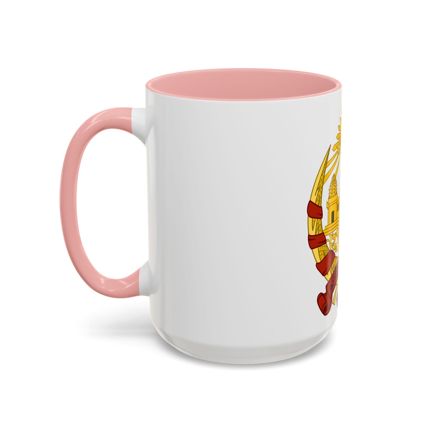 Coat of arms of the Khmer Republic - Accent Coffee Mug